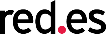 Logo de red.es, entidad pública española dedicada a la promoción de la transformación digital y el desarrollo de la economía digital en España.
